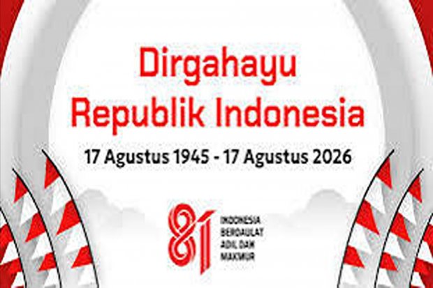 Ucapan selamat HUT RI ke-81 untuk media sosial