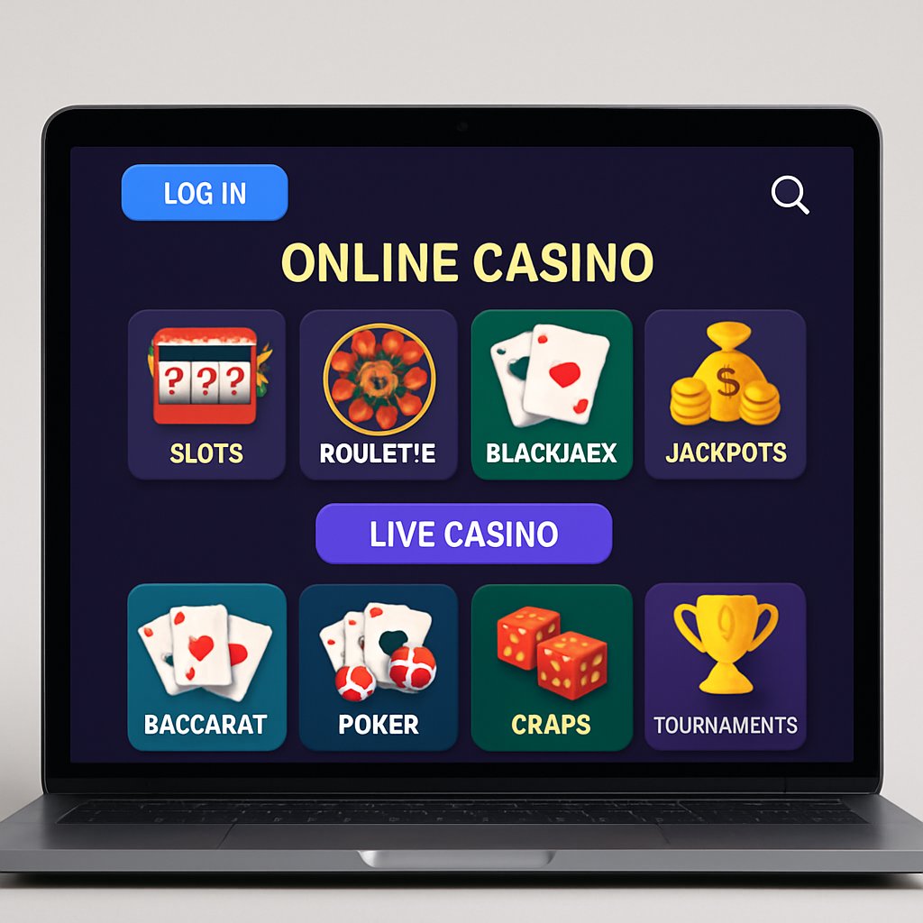 Ilustrasi Kemudahan Login Zeustoto untuk Live Casino Online